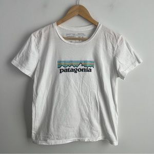 Patagonia pastel logo tee